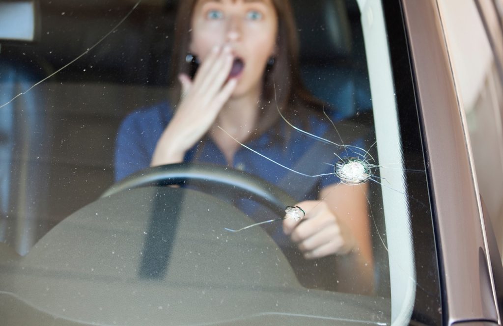 Emergency star break auto glass windshield repair service Baltimore for immediate replacement or fix.